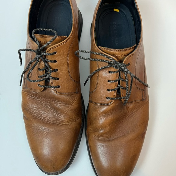 Cole Haan mens leather shoes 12 M. - Picture 2 of 6